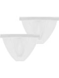 HOM Slip Tanga Brief Classic Wit Heren L