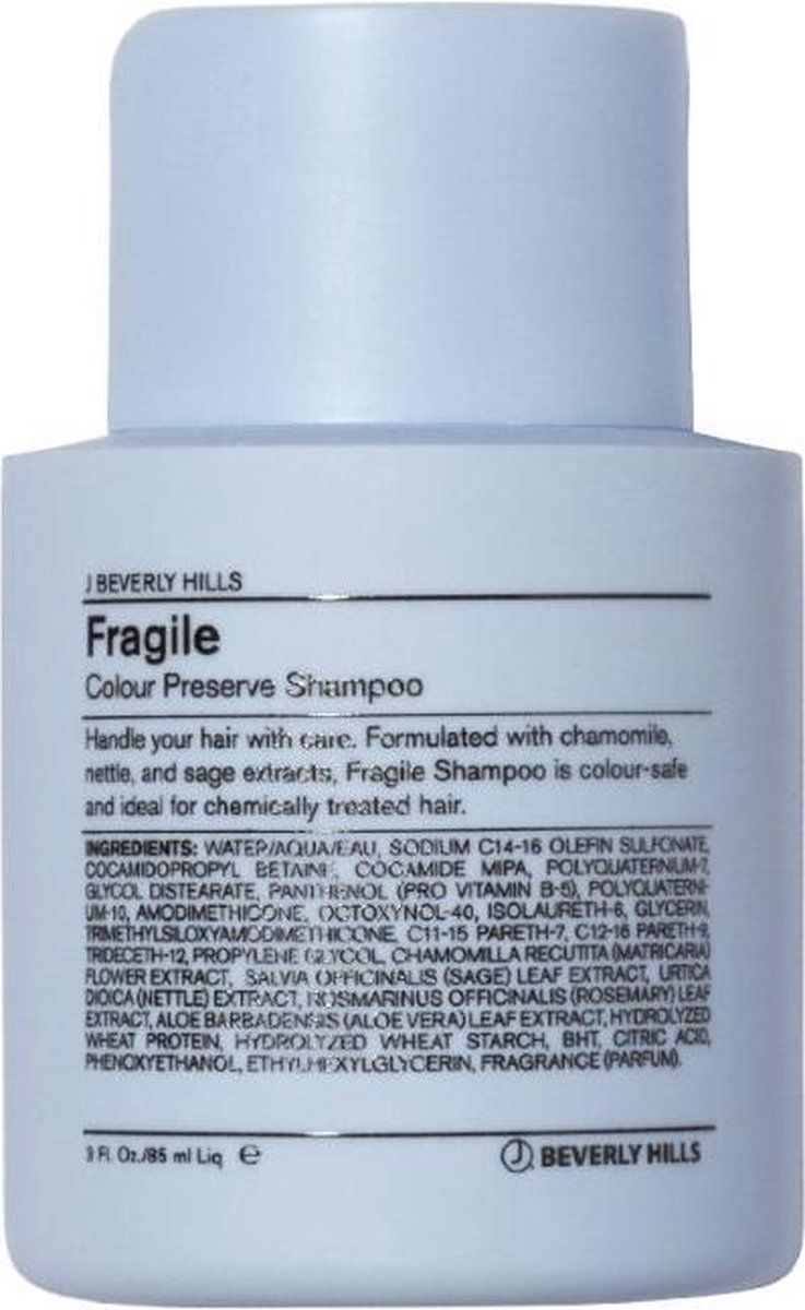 J Beverly Hills Blue Fragile Conditioner 85 ml