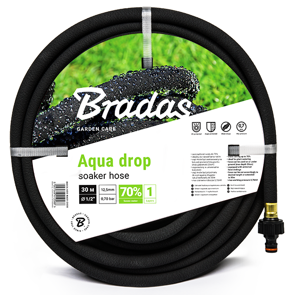 Bradas WAD1/2015 - Tuinslang - 15m - Rubber - 12,7mm