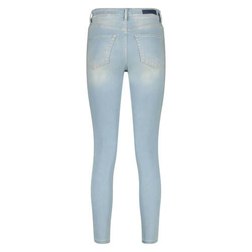 Raizzed High Waist Skinny Jeans Light Blue Denim
