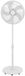Lucci Air Statiefventilator Glide | 45 cm | Wit