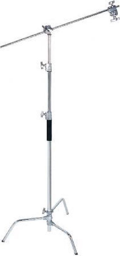 Falcon Eyes C-Stand met Boomarm CS-2450 - 245 cm - Zilver