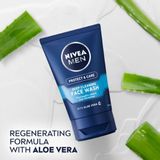 NIVEA Men Face Wash Protect & Care - 3 x 100 ml