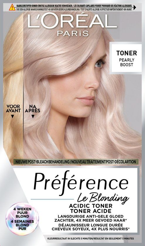 L'Oréal Paris Préférence Le Blonding 02 - Pearly Boost - Toning - 100 ml
