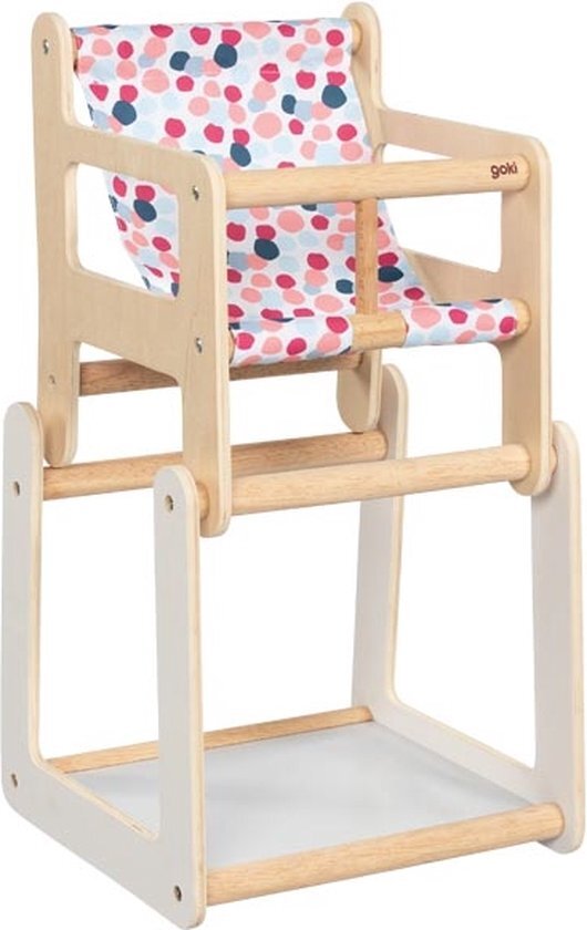 Goki Poppen kinderstoel met tafel (2 in 1)