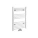 Hudson Reed Neva Moderne Design Handdoekradiator Blanc Acier 80,3cm x 50cm