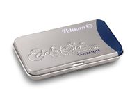 Pelikan 339689 Inktpatronen Edelstein GTP/6, Tanzanite (blauw-zwart)