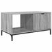 vidaXL Salontafel Grijs Sonoma 90 x 49 x 46 cm Bewerkt Hout