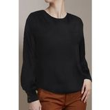 Stenströms Clarie, chemisier noir Taille : 38 | Manches longues Outlet | Femme | Le Noir