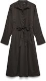 VERO MODA VMFRIBA LS CALF DRESS WVN GA Maxi jurk Dames S Chocolade taart