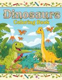 Dinosaurs Color Book: 50 Color Pages