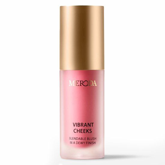 Meroda Vibrant Cheeks Liquid Blush – Pink Peony