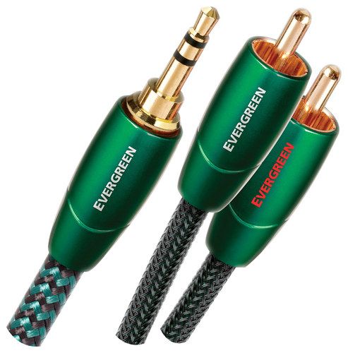 AudioQuest Evergreen 1.5m 3.5mm - 2xRCA