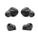 COMPLY Eartips van traagschuim voor Sony TrueWireless-oordopjes, ultiem comfort en veilige pasvorm, ruisonderdrukking, 3 paar, zwart