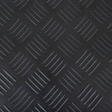 Merkloos / Sans marque Soer BV Rubbermat traanplaat per meter - Zwart