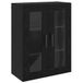 vidaXL Wandkast Zwart Eiken 69.5 x 34 x 90 cm
