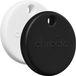 Chipolo POP - Tracker Bluetooth & Localisateur de clés - Fonctionne avec Apple Find My & Android Find My Device - Tracker Apple iPhone & Android - 120 dB - Noir & Blanc - Lot de 2