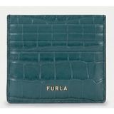 Furla Étui carte de crédit Classique Turquoise