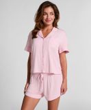 Hunkemöller Essential Jersey Short-Sleeved Jacket Roze