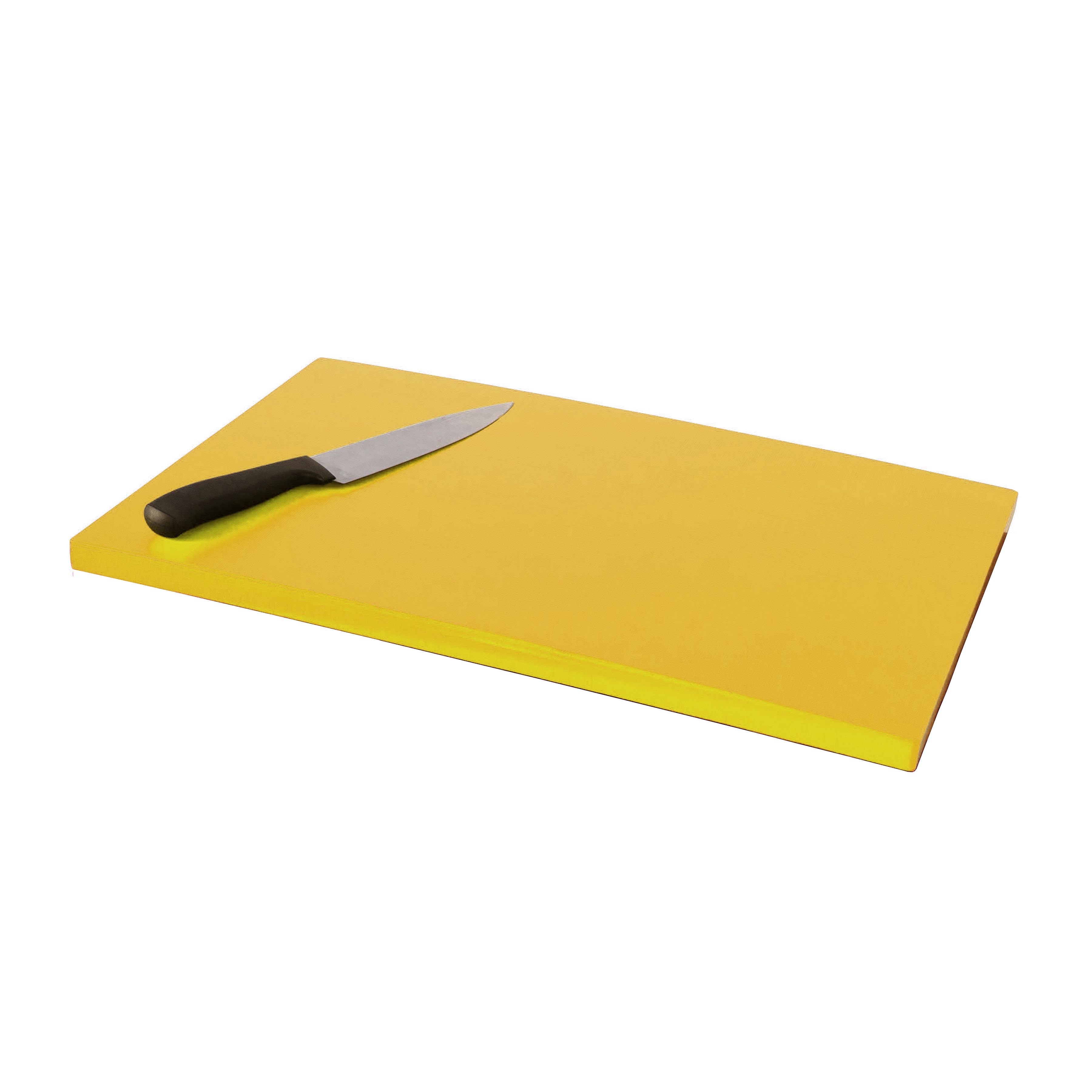 Saro 387-1025 - Snijplank - Geel - 50 x 30 cm - Polyethyleen