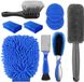 Unyqoos® Complete 9-delige set voor auto-onderhoud met borstels en accessoires