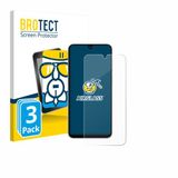 BROTECT Screenprotector 3 Stuks voor Samsung Galaxy F36 Beschermglas Transparant