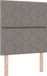 vidaXL Boxspringbed met hoofdeinde, taupe, 80 x 200 cm, stof