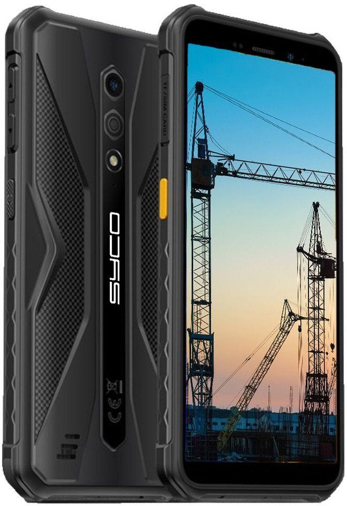 Syco RS-404 - 4G Rugged Smartphone - 64GB - Black