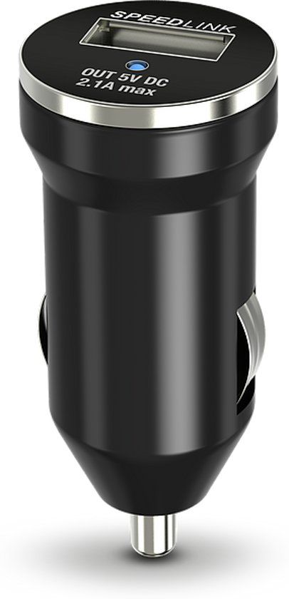 Speedlink Pecos USB Power Adapter 2.1A - Car Zwart