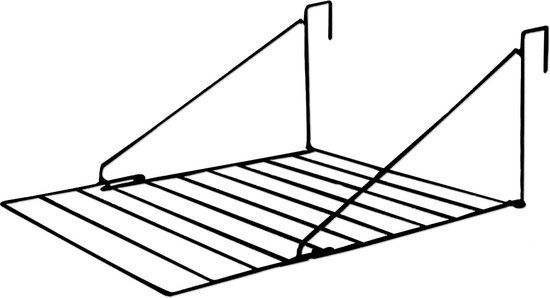 BRASQ Droogrek Hangend Zwart - 5 meter
