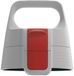 SIGG WMB ONE Top 2 Drinkfles met reserveonderdeel voor drinkfles, bedienbaar met één hand, lekvrije dop (one size), grijs