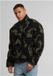 Urban Classics Oversized Pattern Teddy Troyer Sweater/trui - S - Olijfgroen