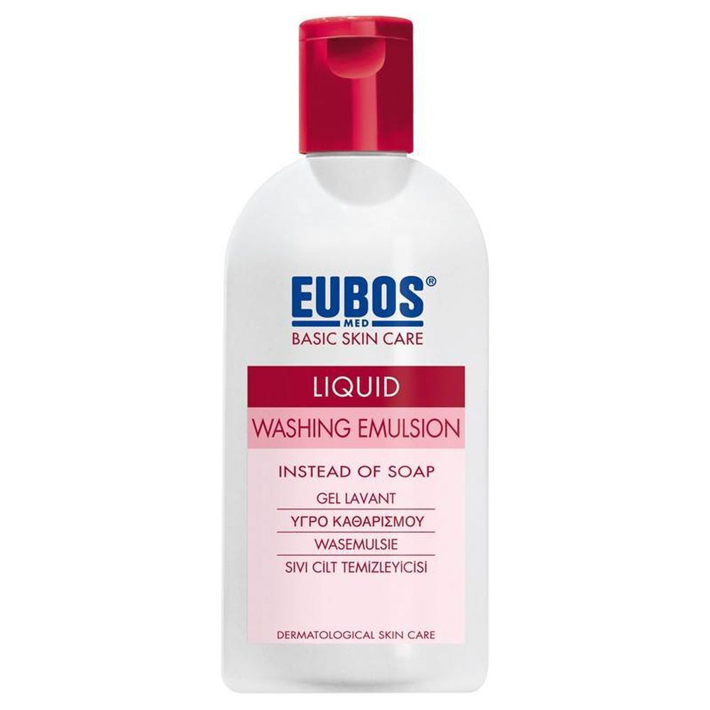 Eubos Vloeibare Was Emulsie (Rood) 200 ml