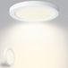 Merkloos / Sans marque Ronde LED Plafondlamp 15W - 1800 Lumen Neutraal Wit 4500K met Inclusieve Driver - IP44 Geschikt voor Badkamer en Keuken