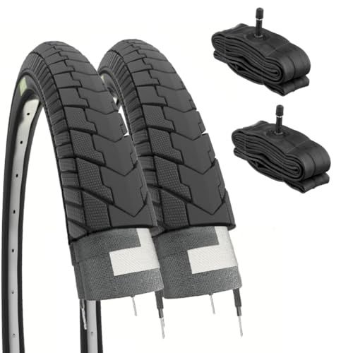 2 Graziella 2 banden 24 x 1,75 (47-507) + kamers V.A. straatbanden Graziella Citybike 24 inch