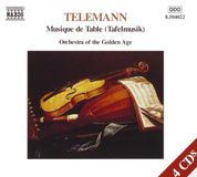 Orchestra Naxos Orchestra Of The Golden Age - Telemann: Musique De Table (4 CD)