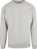 Build Your Brand Raglan Crewneck Light Asphalt maat S