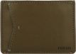 FOSSIL Joshua Vegan Cactus Card Case Green Moss Groene