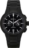 Breil NEW ONE SPORT Polshorloge Mannen Zilverkleurig/Zwart Staal Analoog