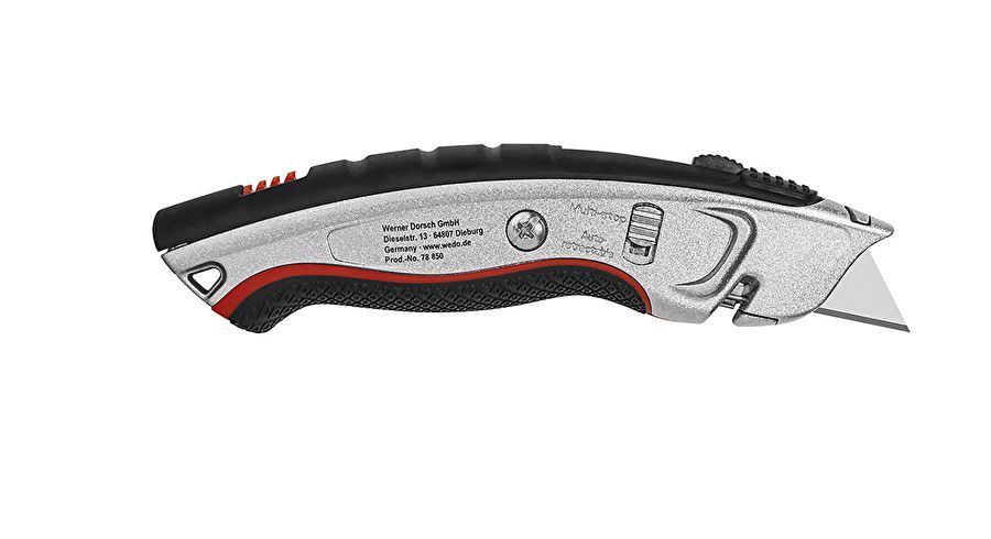 Wedo 78 850 Stanley Knife - Black/Silver