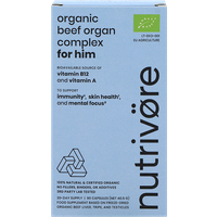 Nutrivore Biologisch Runderorgaan Complex Man - 90 capsules