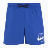 Nike Swim Logo 5'' Heren Zwembroek - Blauw - Maat S