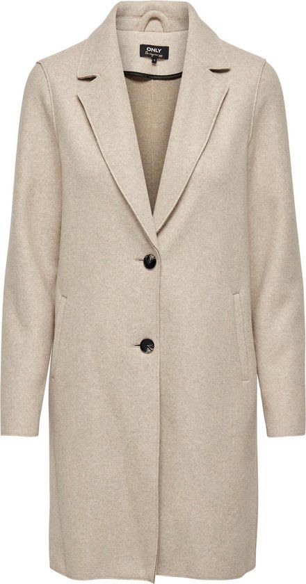 ONLY ONLCARRIE BONDED COAT OTW NOOS - Ecru - S - Women