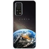 Xiaomi Bedrukt siliconen hoesje compatibel met Xiaomi Mi 10T, Xiaomi Mi 10T Pro Earth