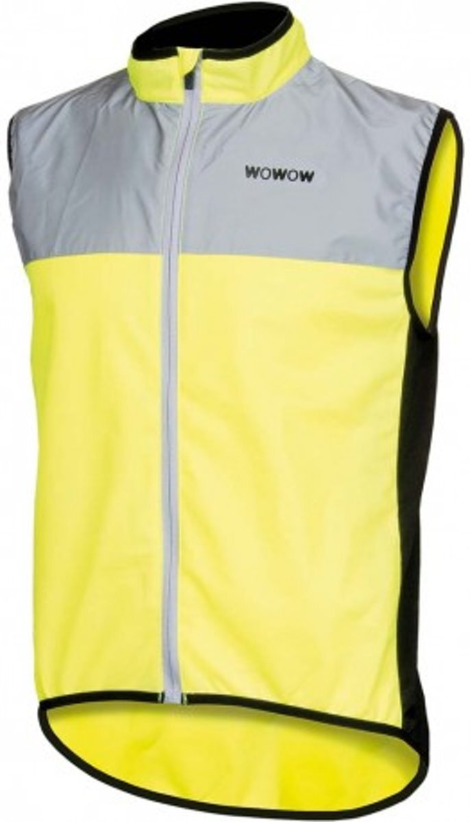 Wowow Dark Jacket 1.1 fietsvest fluorescerend geel XS heren