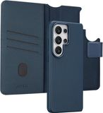 Accezz Leather Bookcase 2-in-1 met MagSafe voor de Samsung Galaxy S26 Ultra - Nightfall Blue