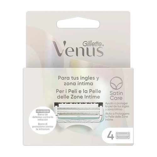 Gillette Venus Intima Scheermesjes 4 refill scheermesjes