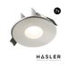 Hasler Häsler Blanes Inbouwspot Incl. Fase Aansnijding Dimbaar 8 cm 4 Watt Helder Wit RVS Set 7x