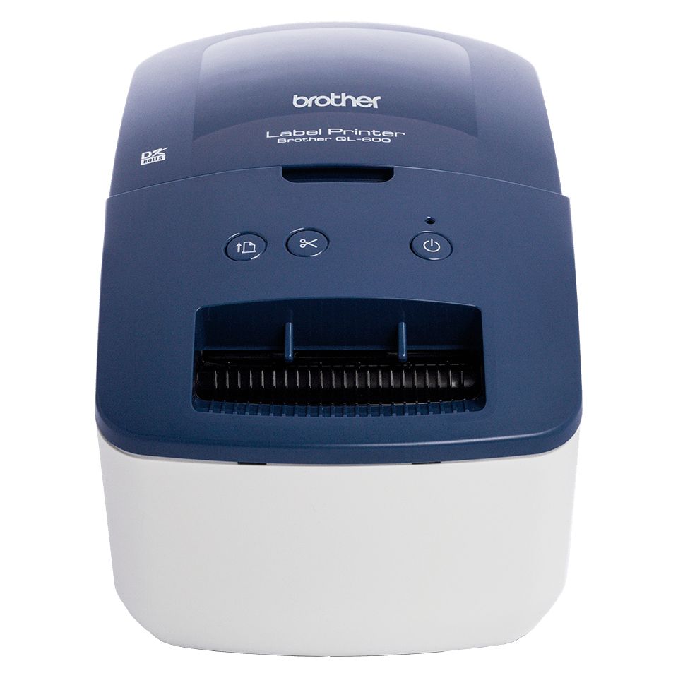 Brother QL-600B Label Printer - Direct Thermal, 300 x 600 DPI, Wired