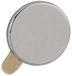 MAUL Magneet rond 20 stuks 0,5 kg staal metaal Neodymium Ø 1 x 0.1 cm zilver